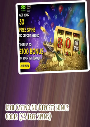 Rich casino free spins no deposit